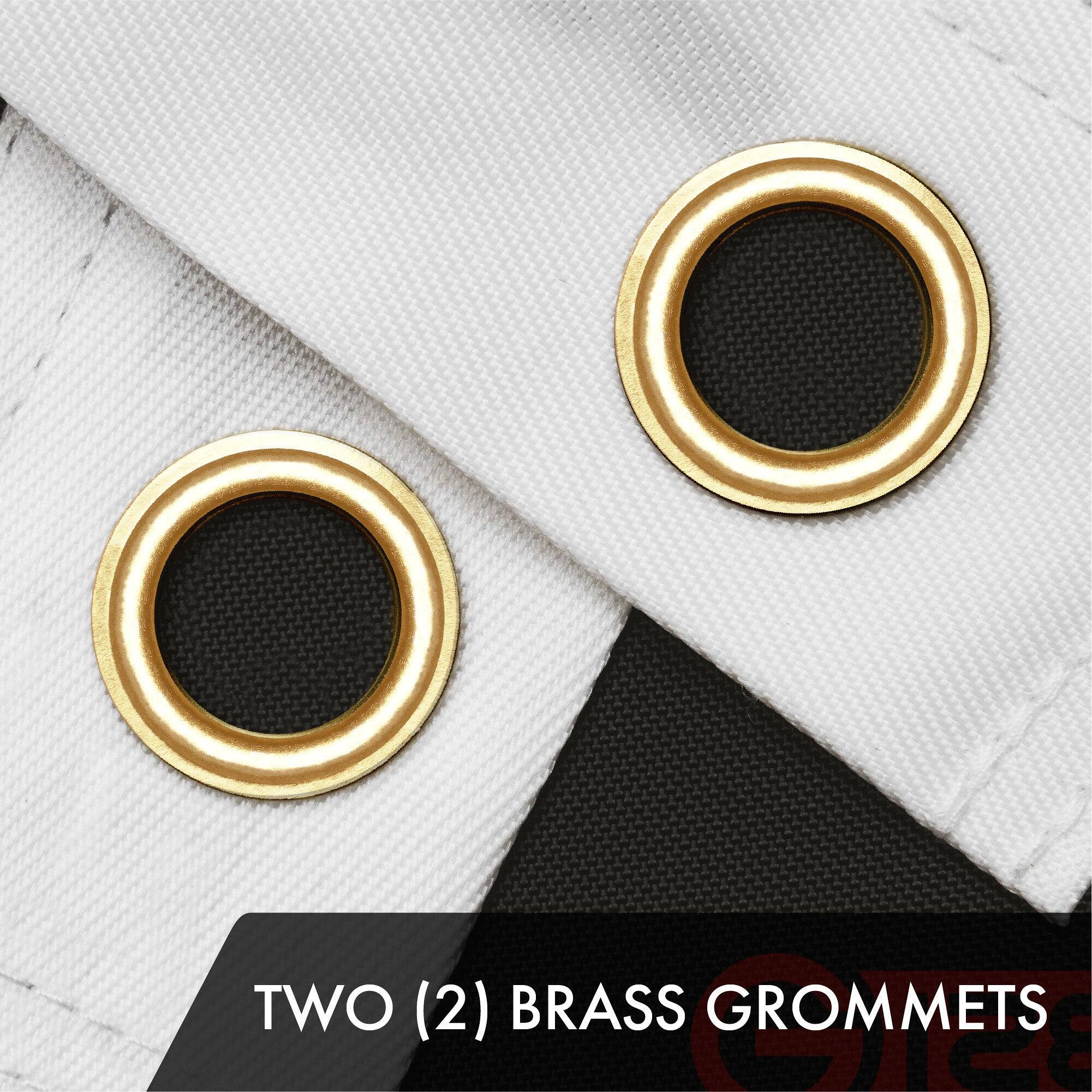 TWO (2) BRASS GROMMETS