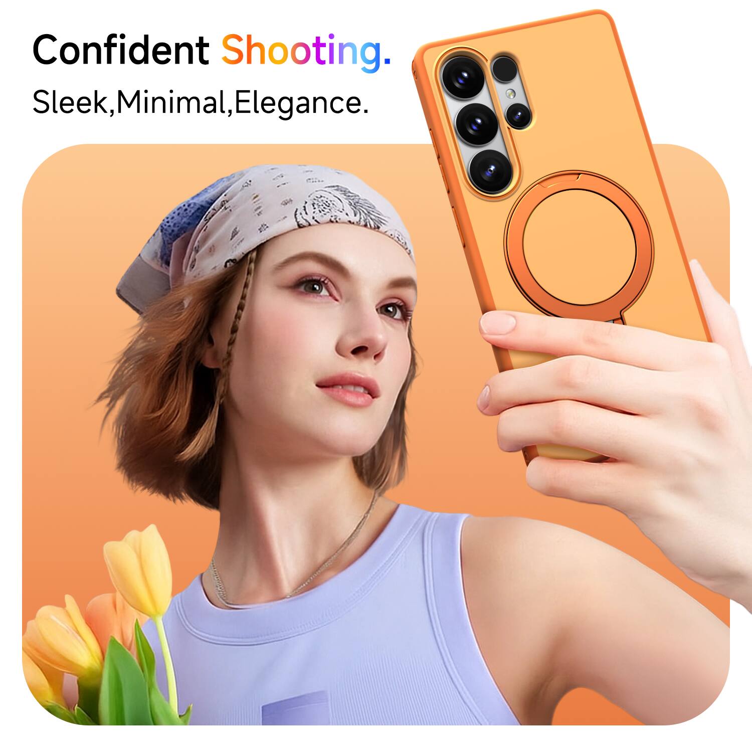 Confident Shooting. Sleek, Minimal, Elegance.