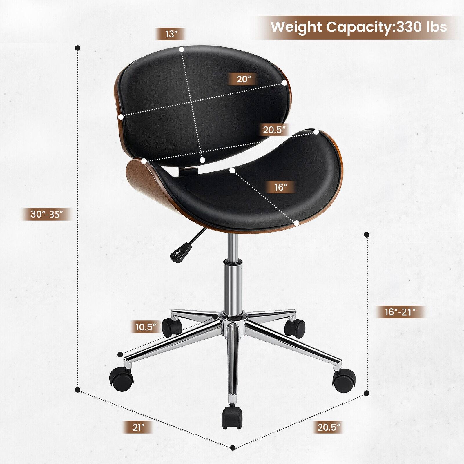 The text on the image is grouped and corrected as follows:

13" Weight Capacity: 330 lbs
20" 20.5" 16" 30"-35" HE 10.5" 16"-21" 21" 20.5"