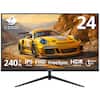 Z-EDGE 24" 240Hz IPS FHD Panel 1920x1080 FreeSync HDR HDR 10 1ms MPRT