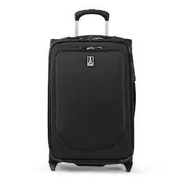 Travelpro - Crew Classic Lightweight Softside Expandable 22" Carry On Spinner - Black