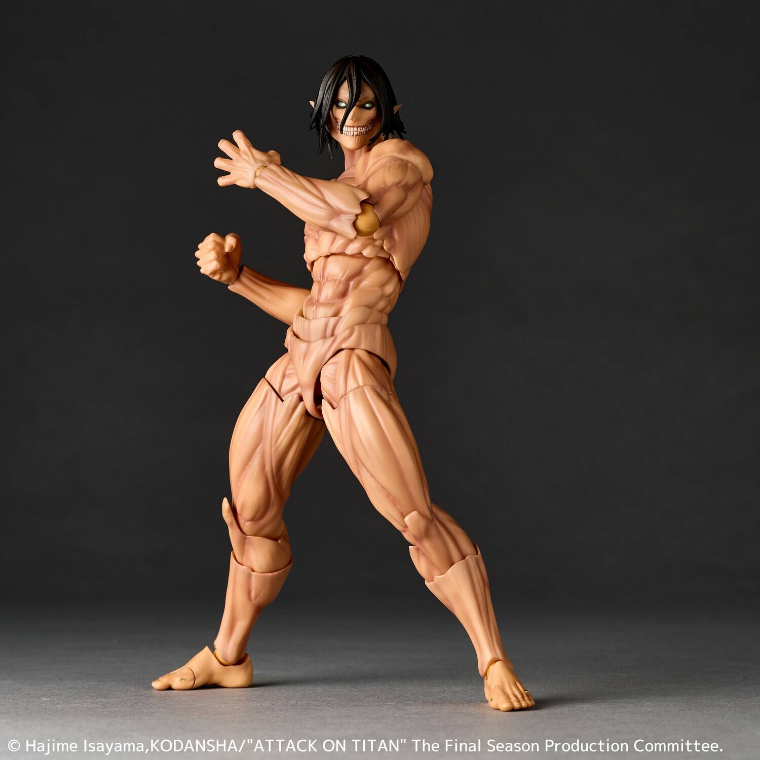 PopMarket Kaiyodo Attack on Titan Revoltech Amazing Yamaguchi Eren