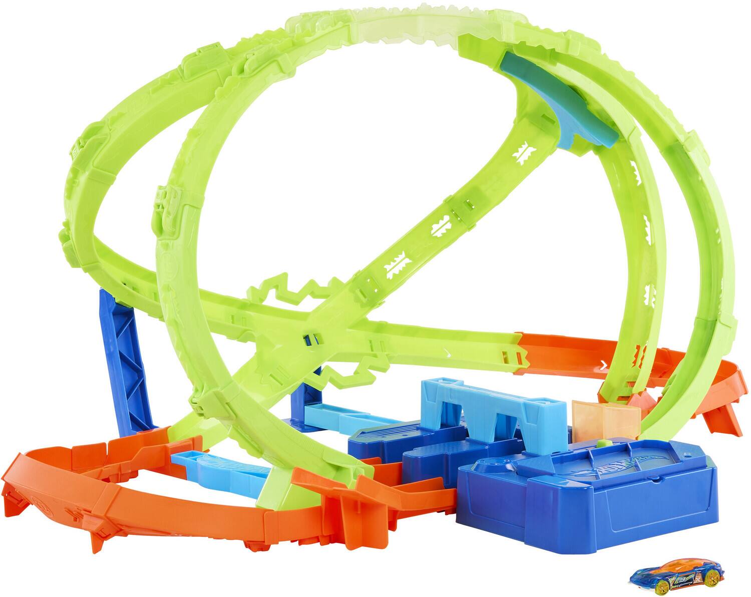 Alt View 1. Mattel - Hot Wheels Stunt Tracks Hypersphere Crash   - COLLECTIBLES - Multicolor.