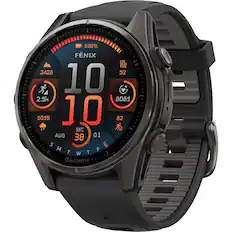 100% FÉNIX VO2 3428 52 10 2.5k 8081 1019 10 82 SEC AUG 38 01 5 S M T W T F S GARMIN