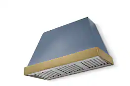 AGA - 48 inches - Externally Vented - Wall Range Hood - Stone Blue