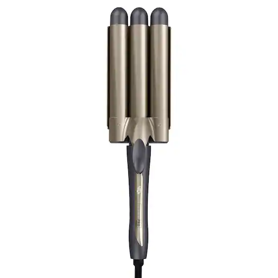 3 wave curling iron clearance