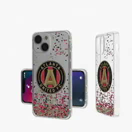 Keyscaper - MLS - Atlanta United FC iPhone Confetti Design Clear Case - 15 - Multicolor