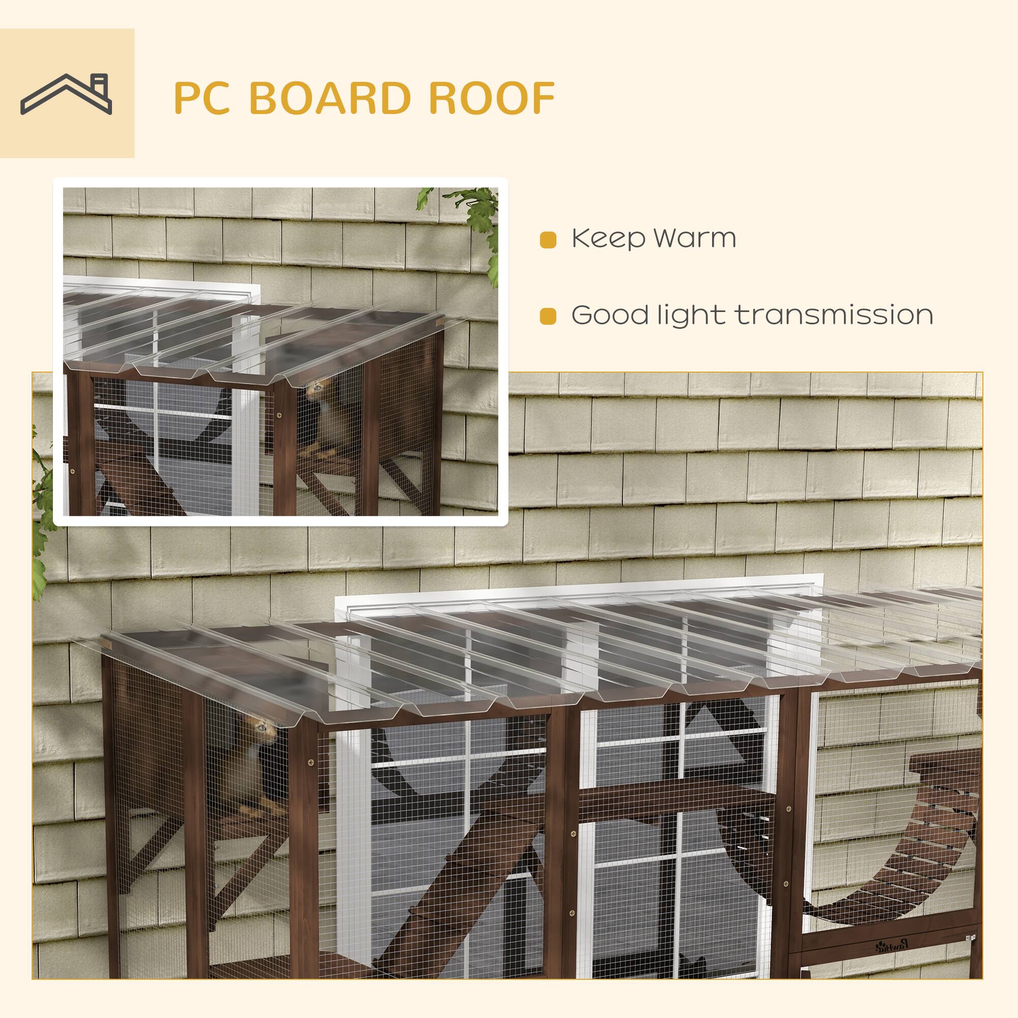 PC BOARD ROOF

- Keep Warm
- Good light transmission