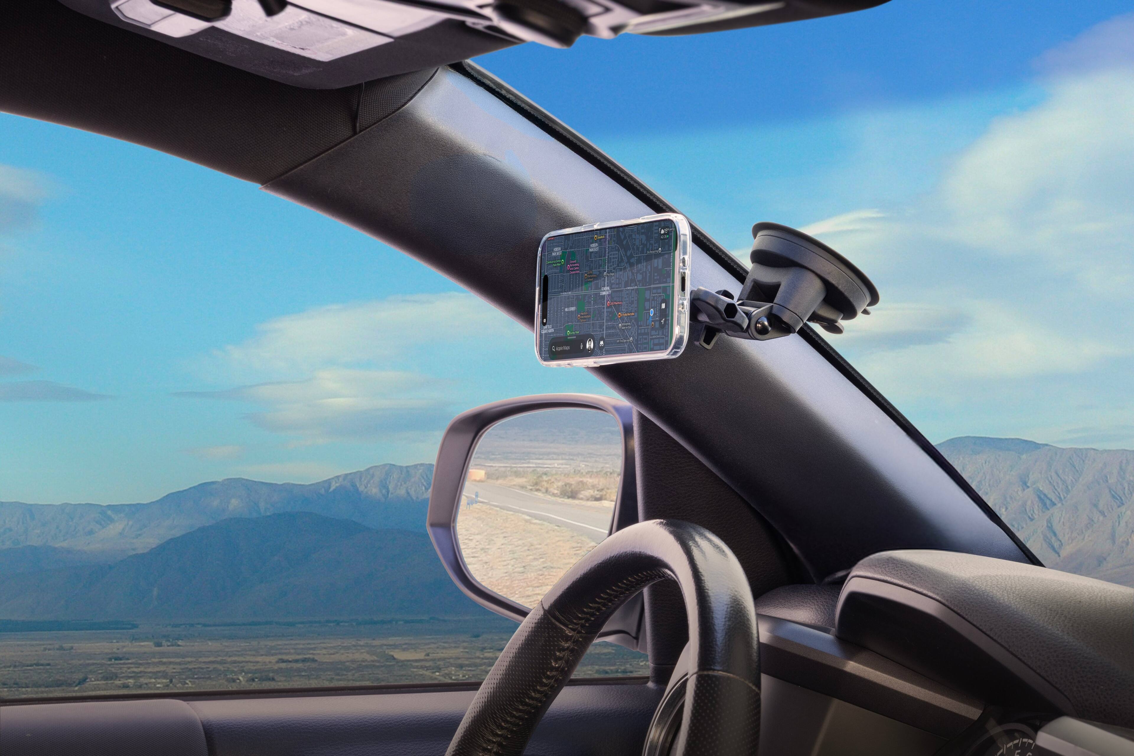 Alt View 4. Scosche - Scosche MagicMoun Pro HD Window/Dash - Black.