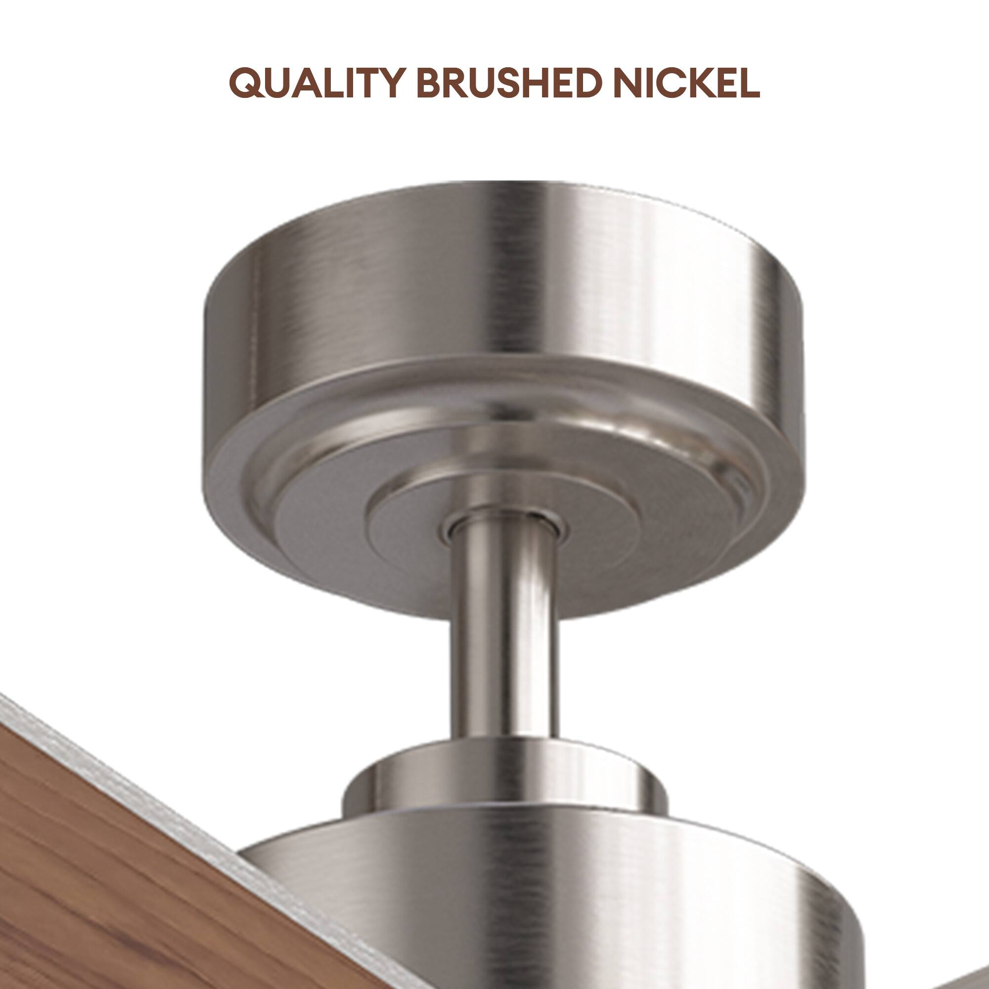 QUALITY BRUSHED NICKEL