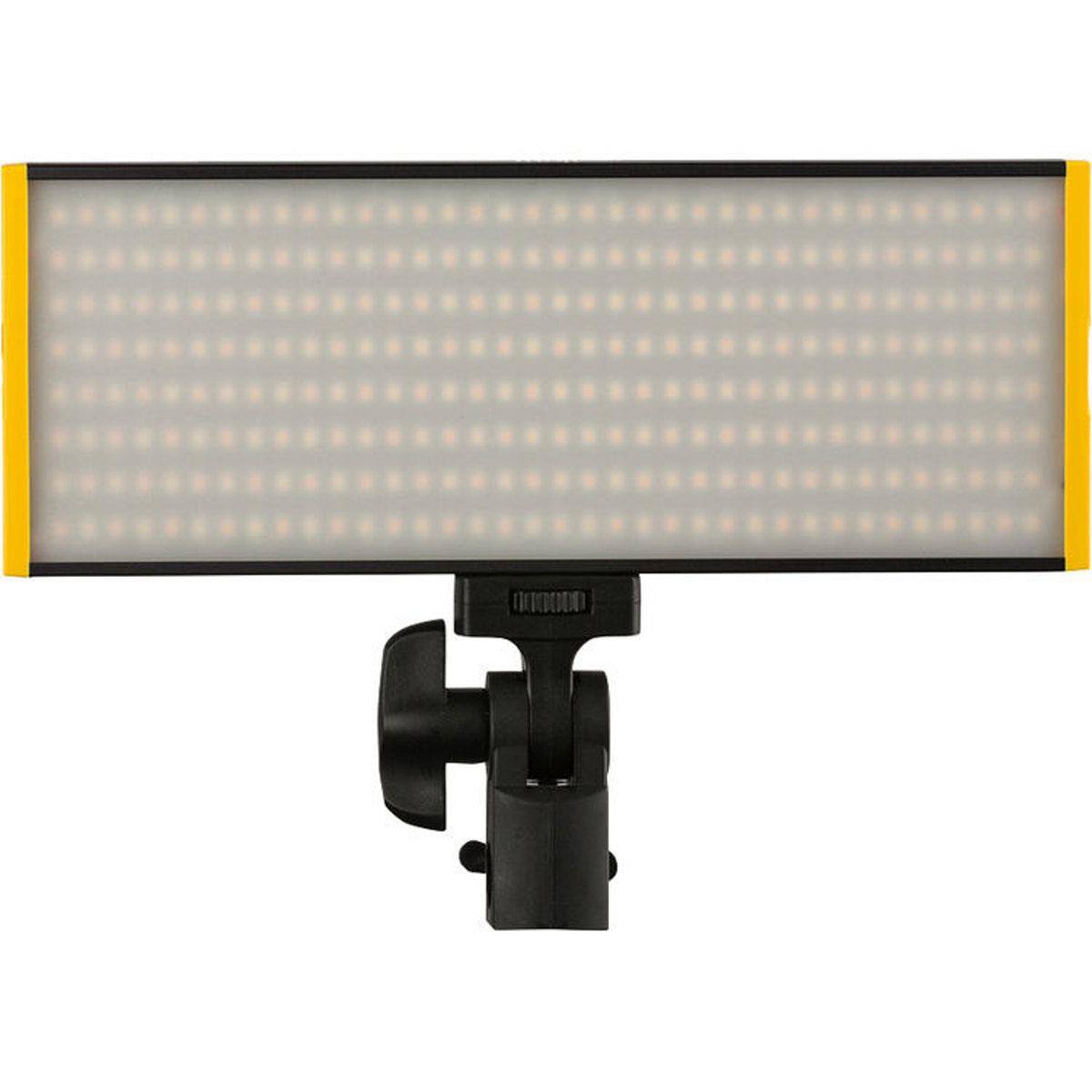 Alt View 3. Ikarao - Ikan Onyx Half x 1 Bi-Color 3-Point LED Light Kit with 3x 8' V2 Heavy Duty Light Stand, Graphite, Bundle with Glow.