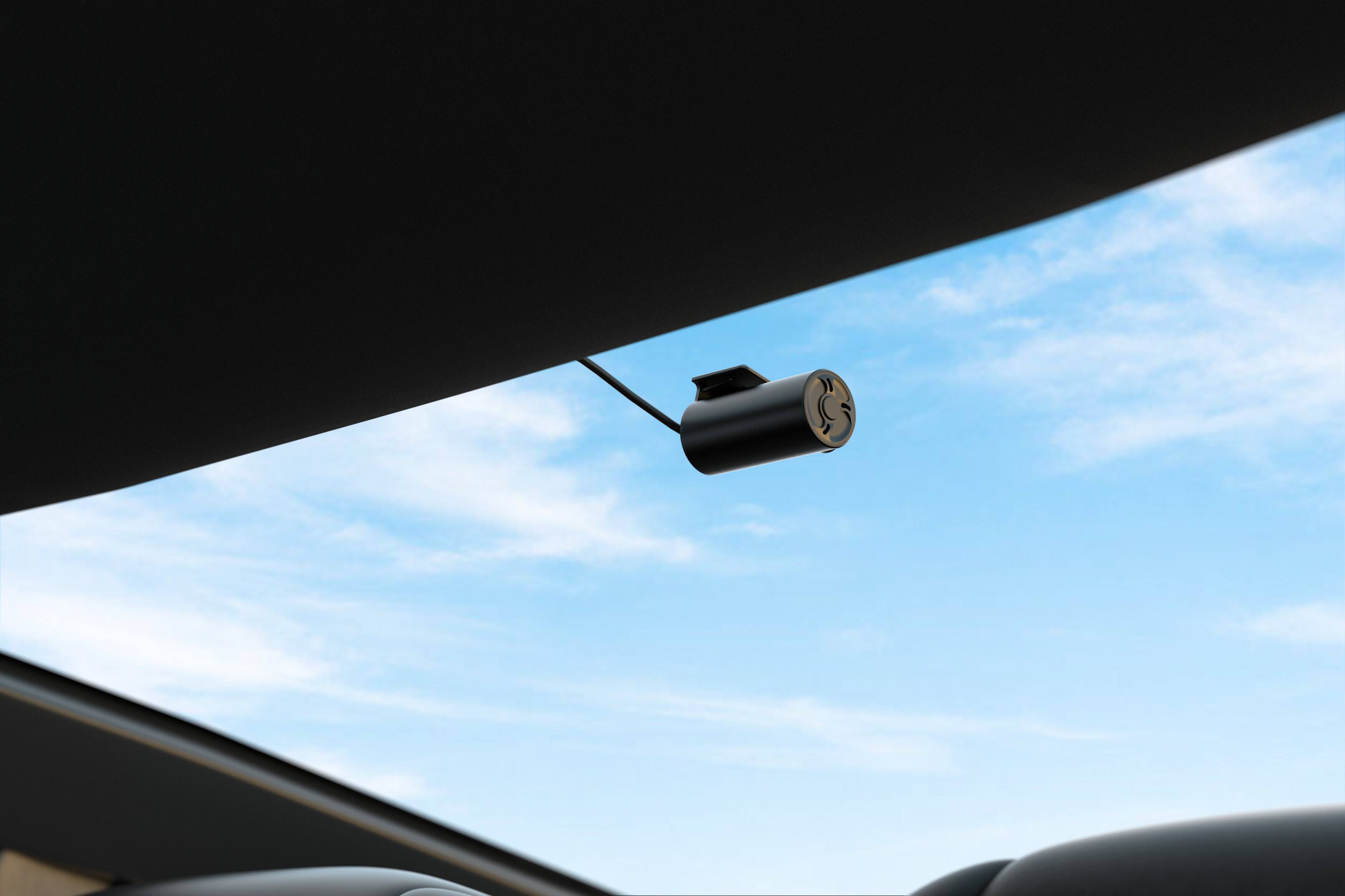 Alt View 10. Rexing - Rexing C2 Pro 4K Dual Dash Cam with Front & Rear 4K, 5GHz Wi-Fi, Parking Mode, 32GB Card - Black.