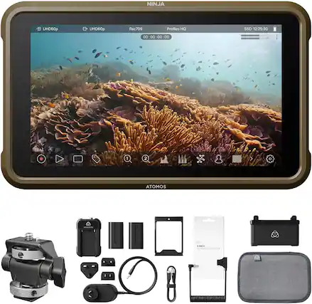 NINJA UHD60p UHD60p Rec709 ProRes HQ SSD 12:25:30 00:00:00:00 00 1 2 ATOMOS S-UNER SCREEN PROTECTOR
- UHD60p
- Rec709
- ProRes HQ
- SSD 12:25:30
- 00:00:00:00
- 00
- 1
- 2
- ATOMOS