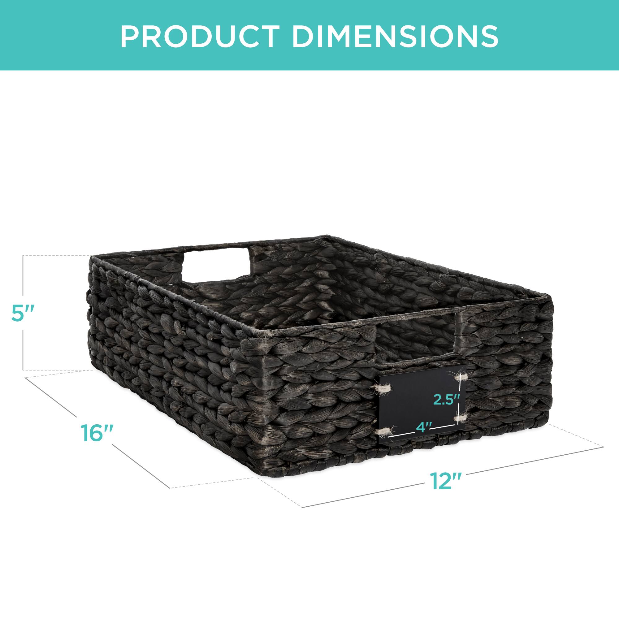 PRODUCT DIMENSIONS

5"  
16"  
12"  
2.5"  
4"
