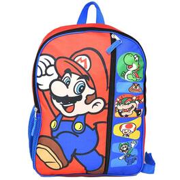 Bioworld - Super Mario Brothers 16" Backpack for boys and girls ages 3+ - Assorted Pre-Pack