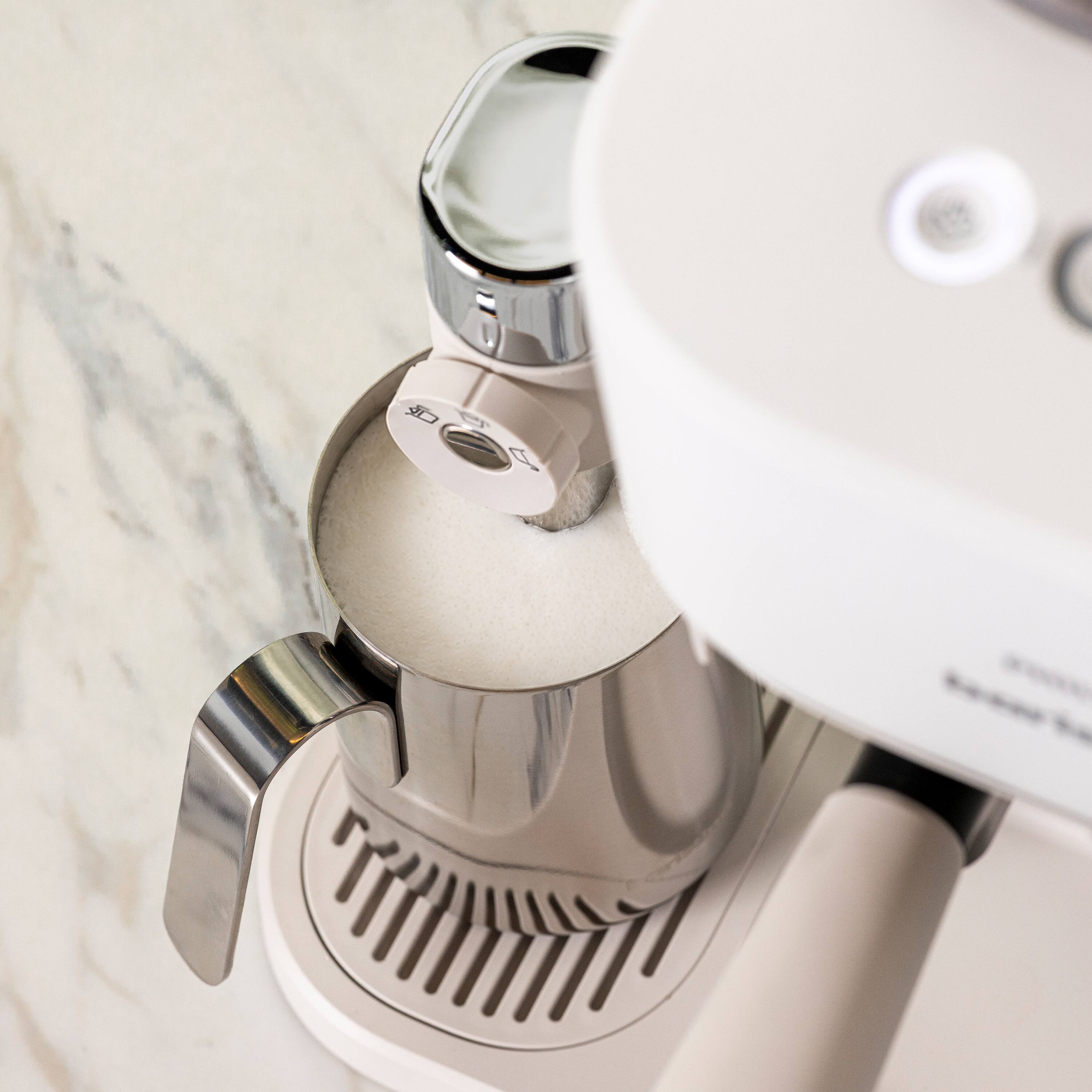 Alt View 6. Philips - Baristina Latte Automatic Espresso Machine - Milky White.
