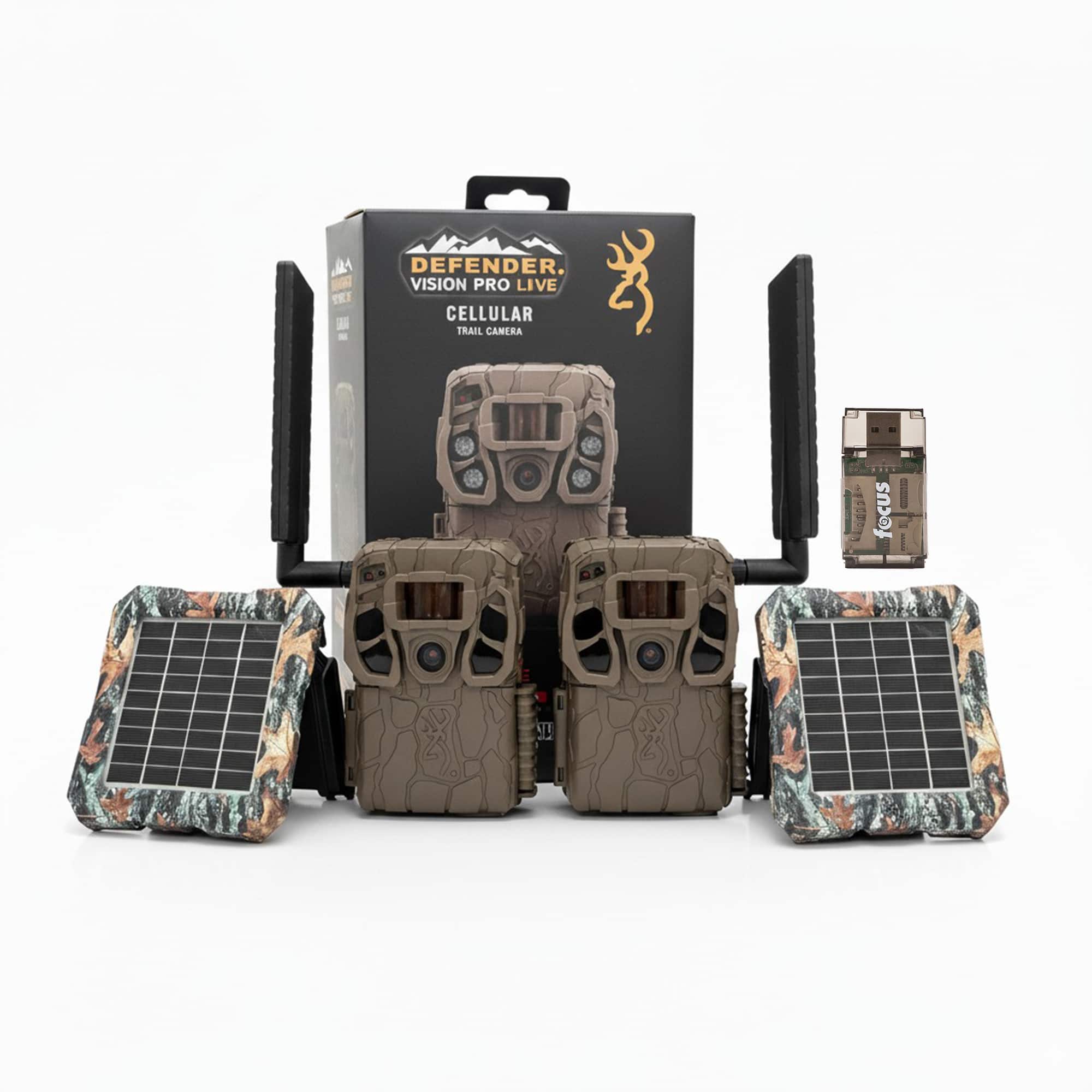 Browning - Trail Camera Defender Wireless Vision Pro HD Livestream (2-Pack) Bundle