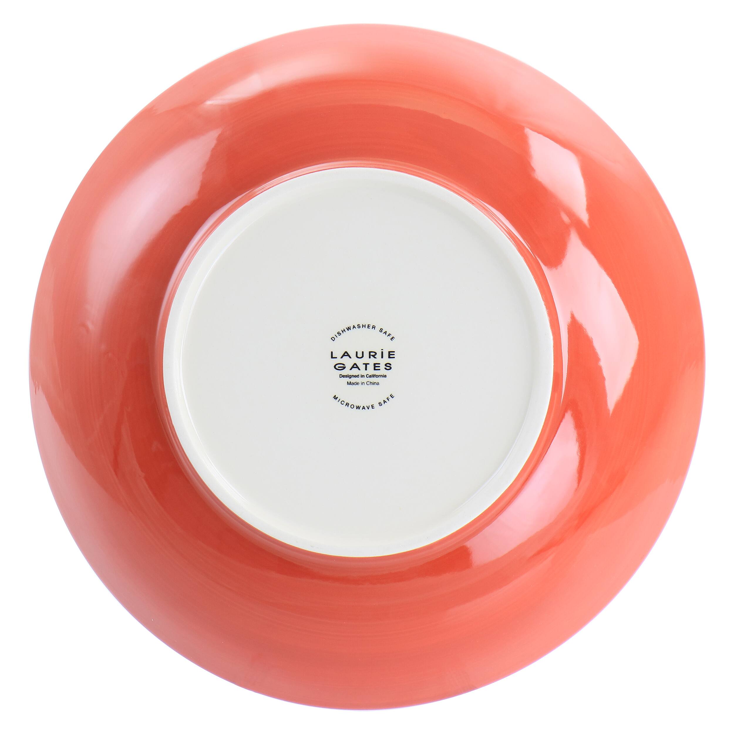 The text on the image reads "Laurie Gates" and "dishwasher safe".