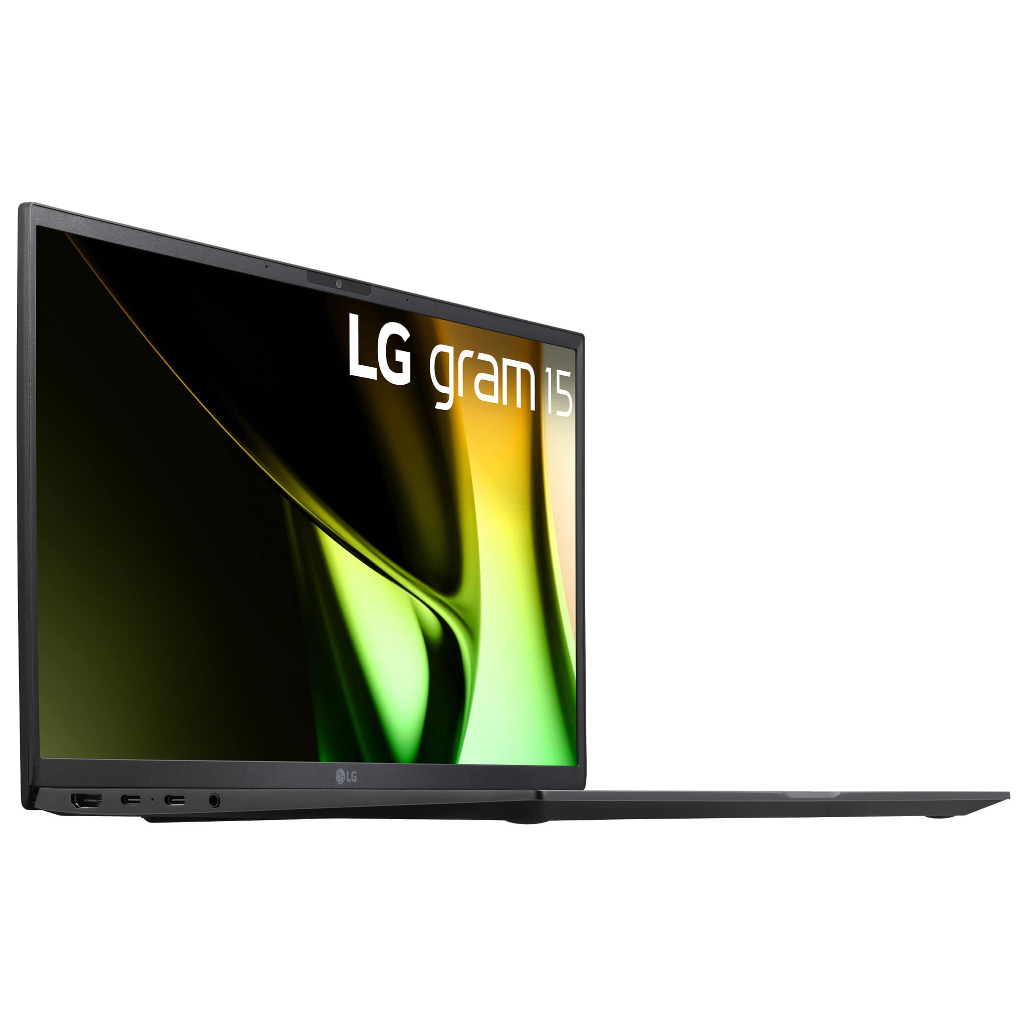 Alt View 1. LG - LG gram 15" Laptop - Intel Core Ultra 7 - 32GB RAM - 1TB SSD - Black.