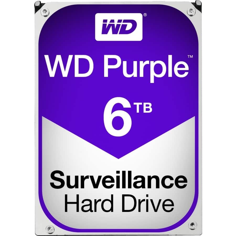 Western Digital - 6TB Surveillance Hard Drive