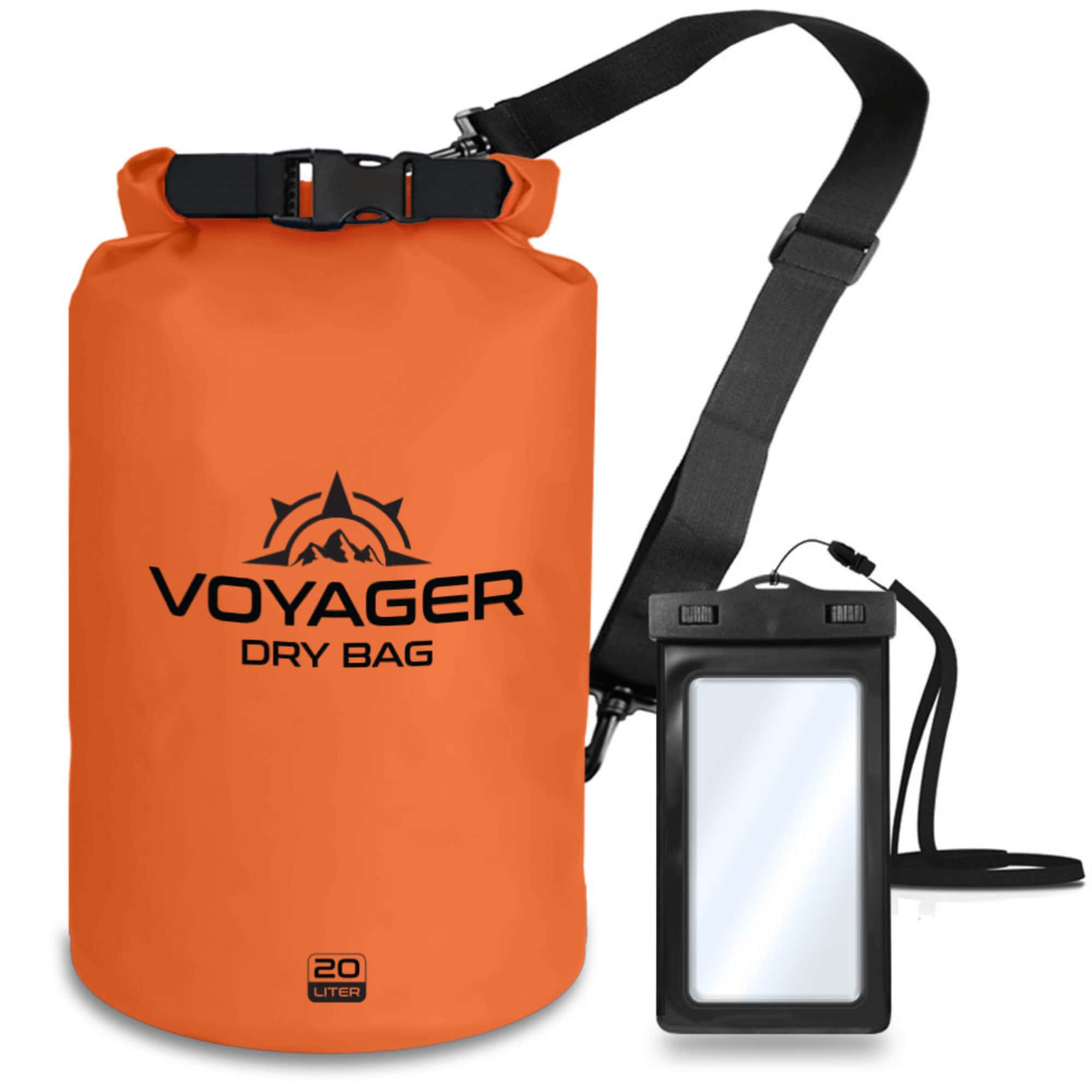 EcoGear FX - Voyager Waterproof 20L Dry Bag - Orange