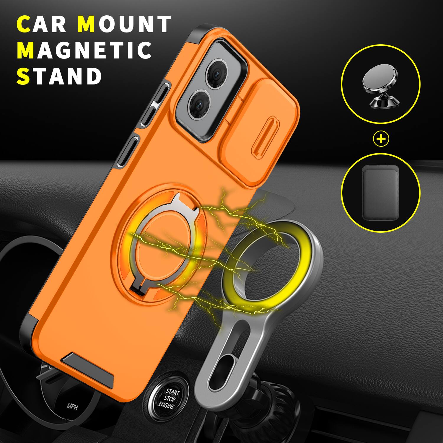 CAR MOUNT MAGNETIC STAND

MPH

START STOP ENGINE
