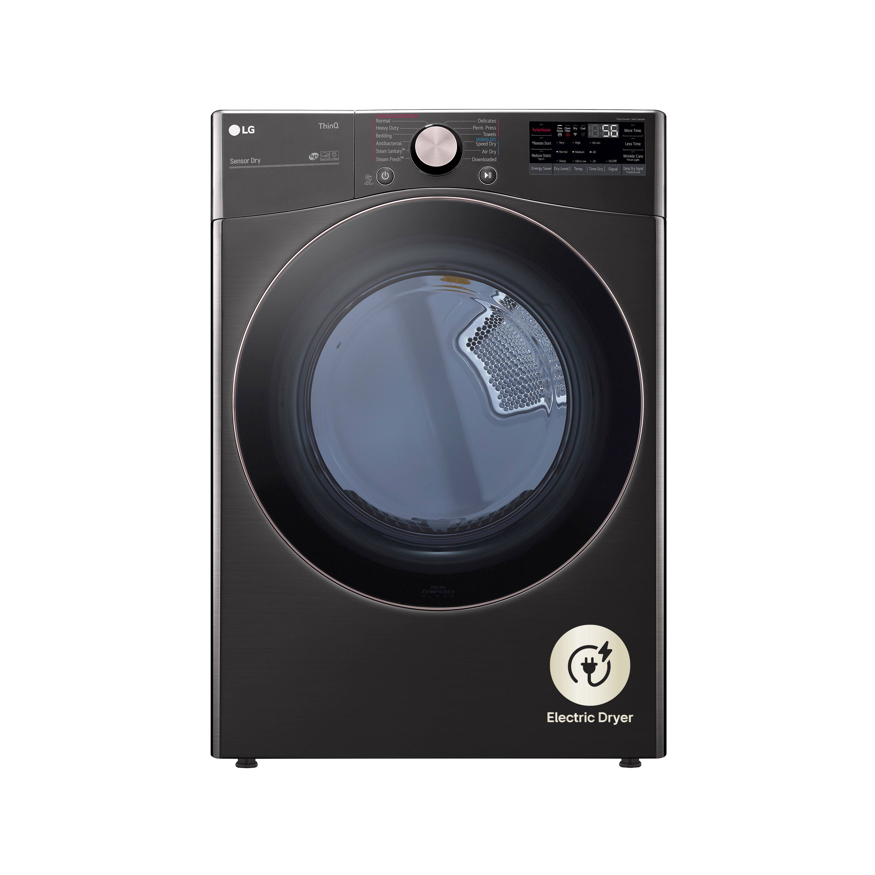 LG ThinQ - Sensor Dry - Electric Dryer