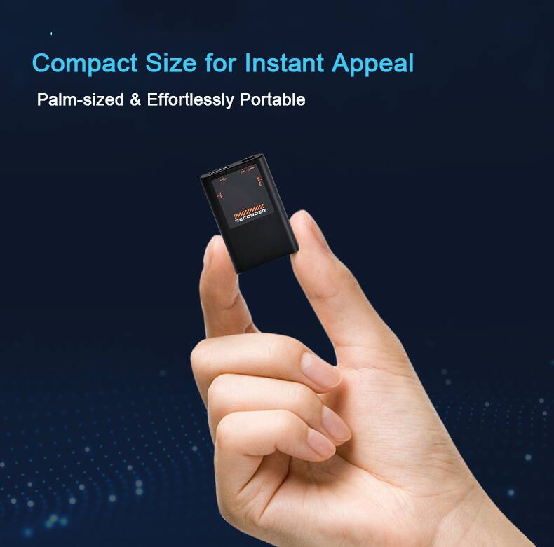 Compact Size for Instant Appeal  
Palm-sized & Effortlessly Portable