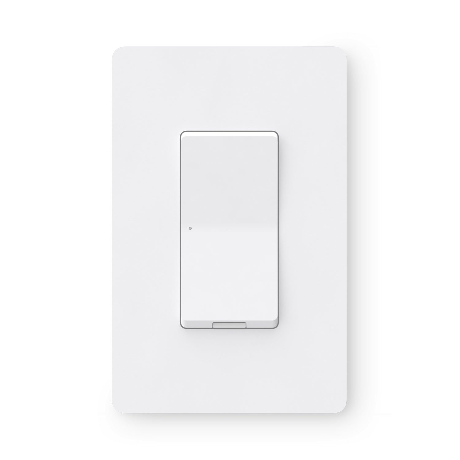 Front. Insteon - i3 Paddle - Paddle Switch or Dimmer with Smart Control - White.