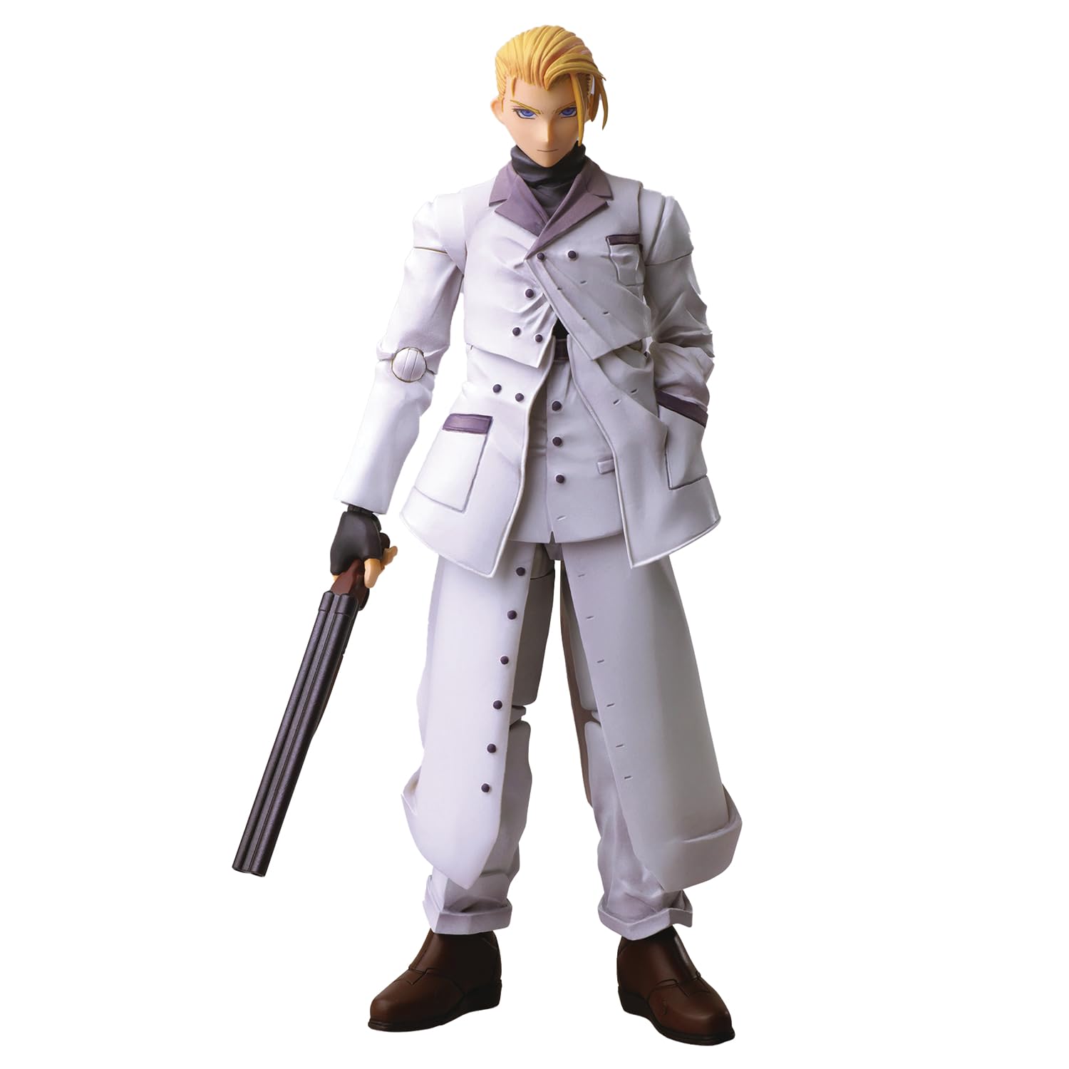 Front. Square Enix - Final Fantasy VII: Rufus Shinra Bring Arts Action Figure.