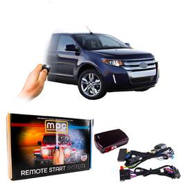 MPC - Remote Start Kit for Ford Edge 2007-2010 | Plug and Play | Push Lock 3X to Start - Black