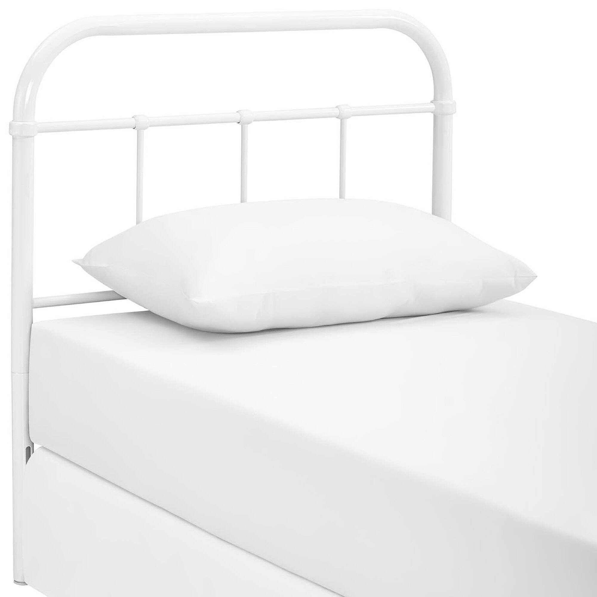 Angle. Modway - Serena Steel Headboard by Modway - White.
