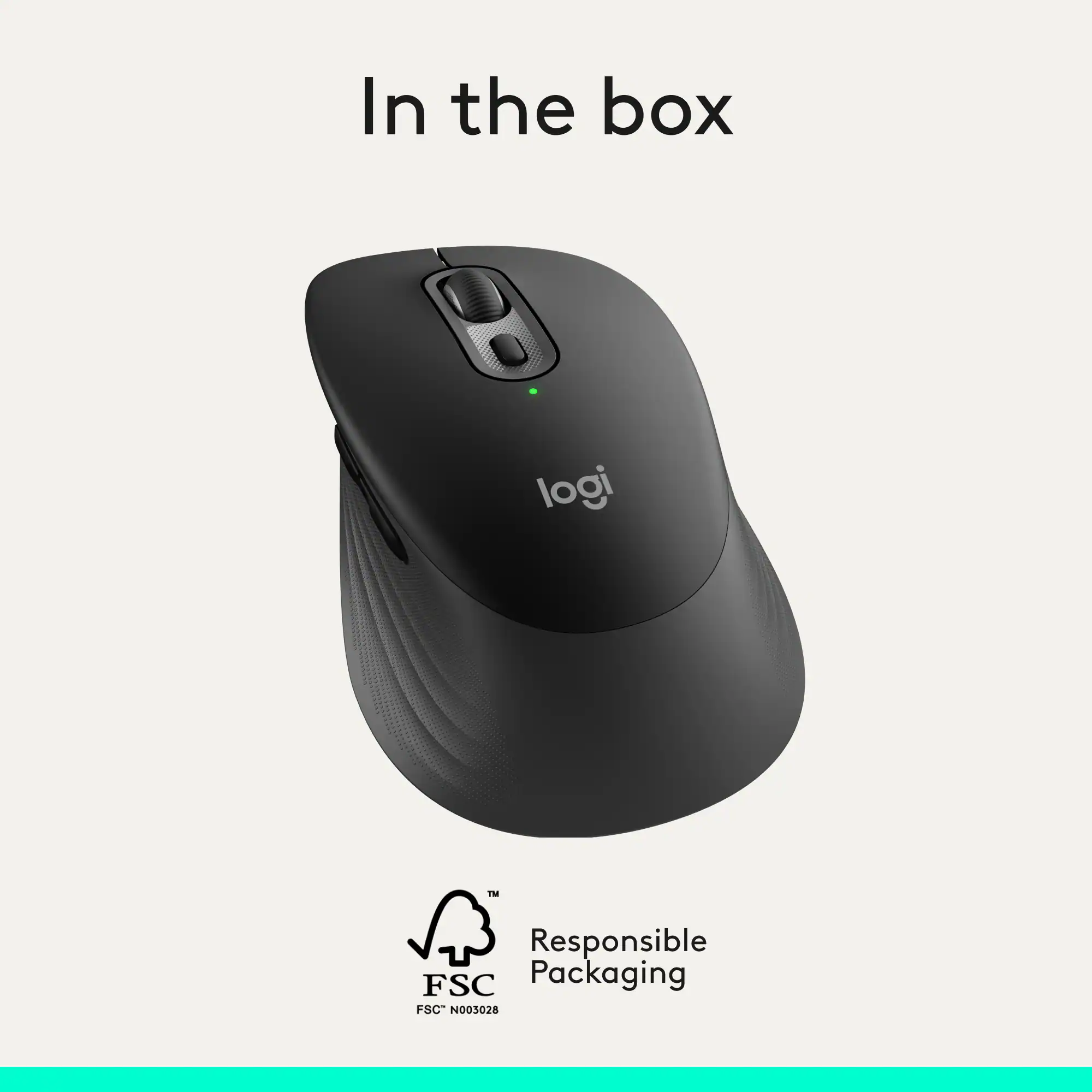 In the box  
logi  
Responsible Packaging  
FSC N003028