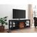Angle. Ameriwood Home - Parsons Electric Fireplace TV Stand - Black.