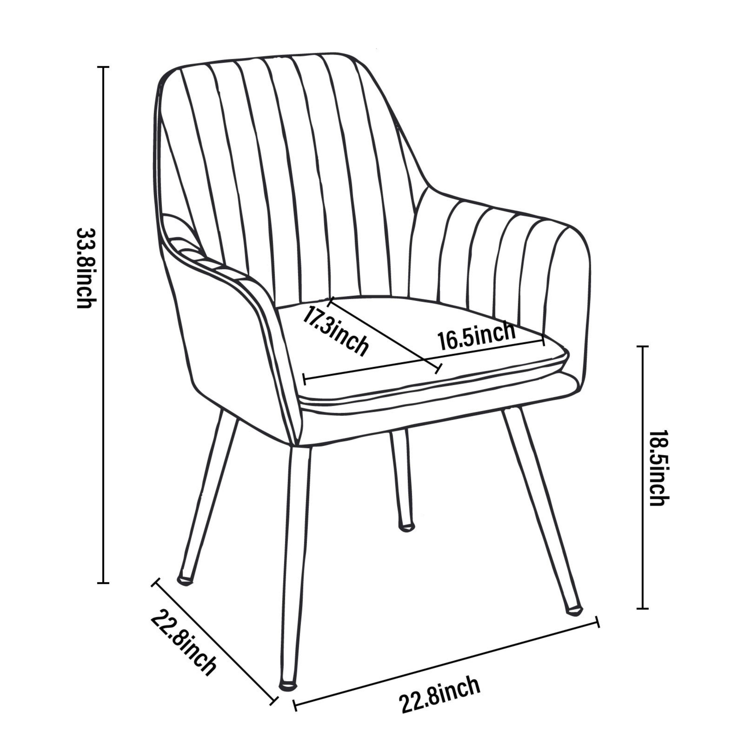 33.8 inch  
17.3 inch  
16.5 inch  
18.5 inch  
22.8 inch  
22.8 inch