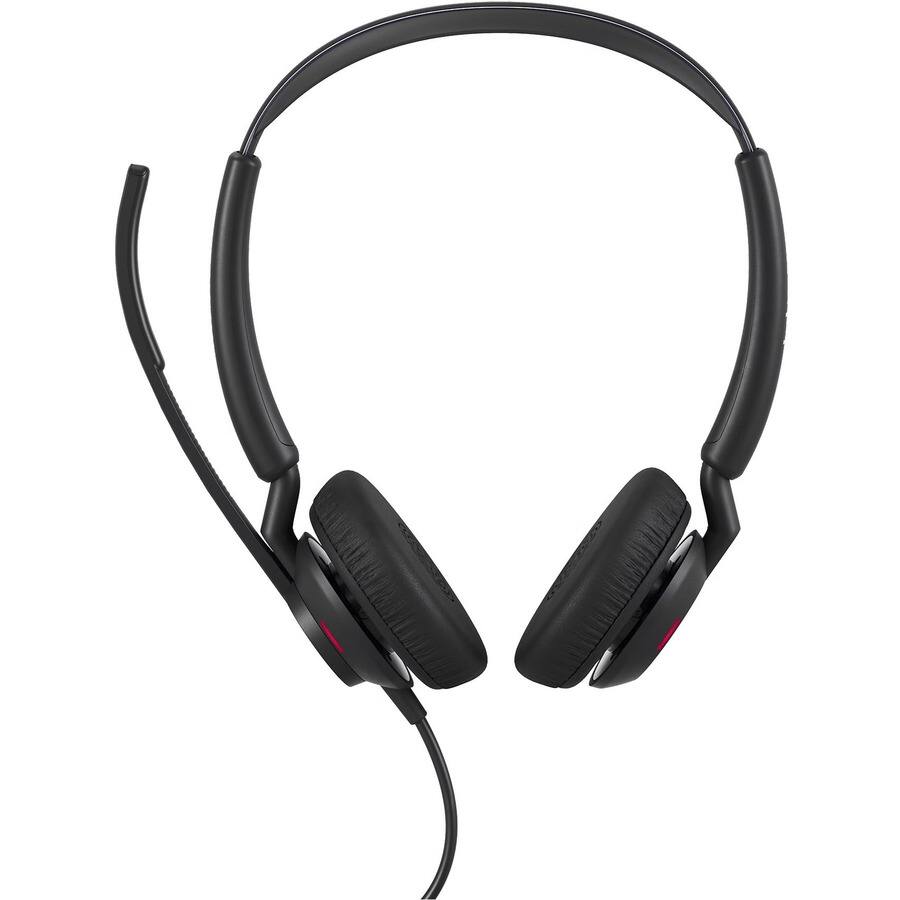Alt View 2. Jabra - Jabra Engage 50 II Headset - Stereo - USB Type C - Wired - 50 Hz to 20 kHz - Over-the-ear - Binaural - Ear-cup - 5.25 ft - Black.