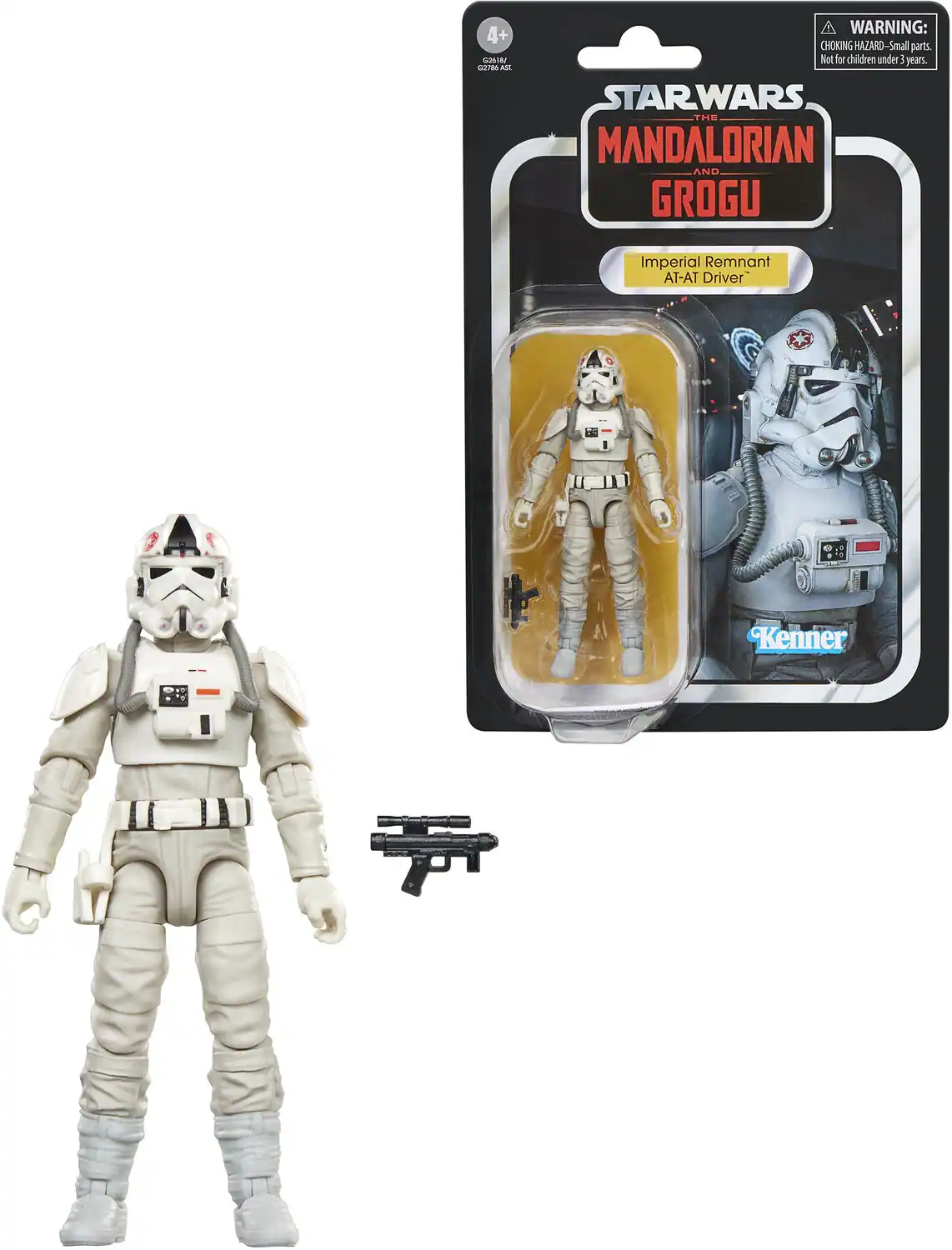 Star Wars: The Mandalorian and Grogu - Vintage Collection - Imperial Remnant AT-AT Driver Action - COLLECTIBLES