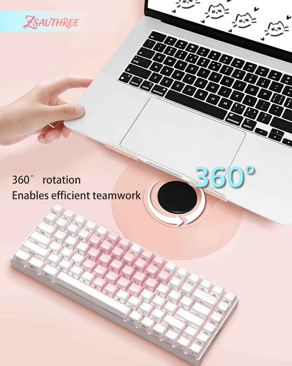 ZSAUTHREE

360° rotation  
Enables efficient teamwork