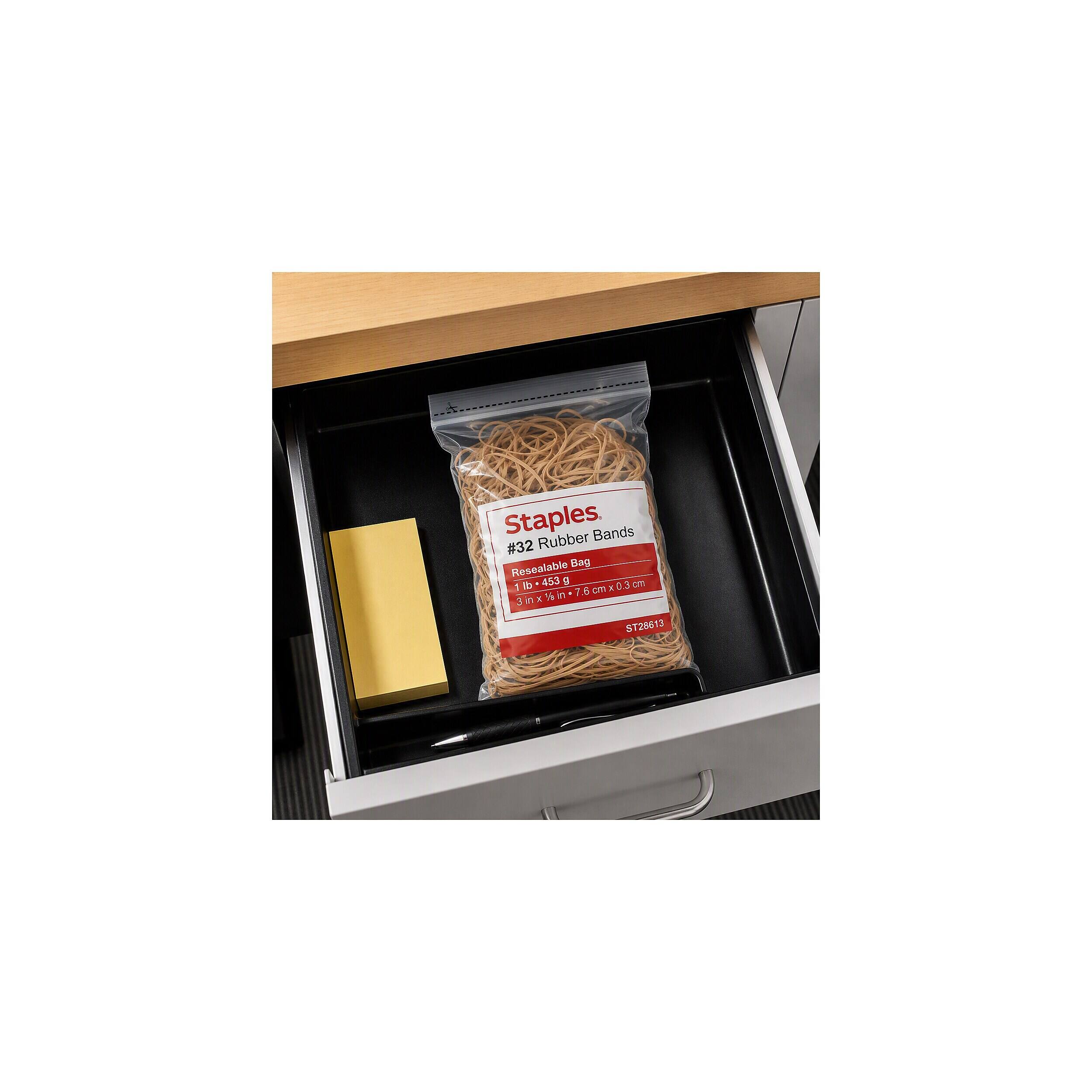 Staples Rubber Bands #32 Resealable Bag 453 g (270 1 lb 5 cm X 0.3 in 7. 3 in X 7. 3 in) ST28613