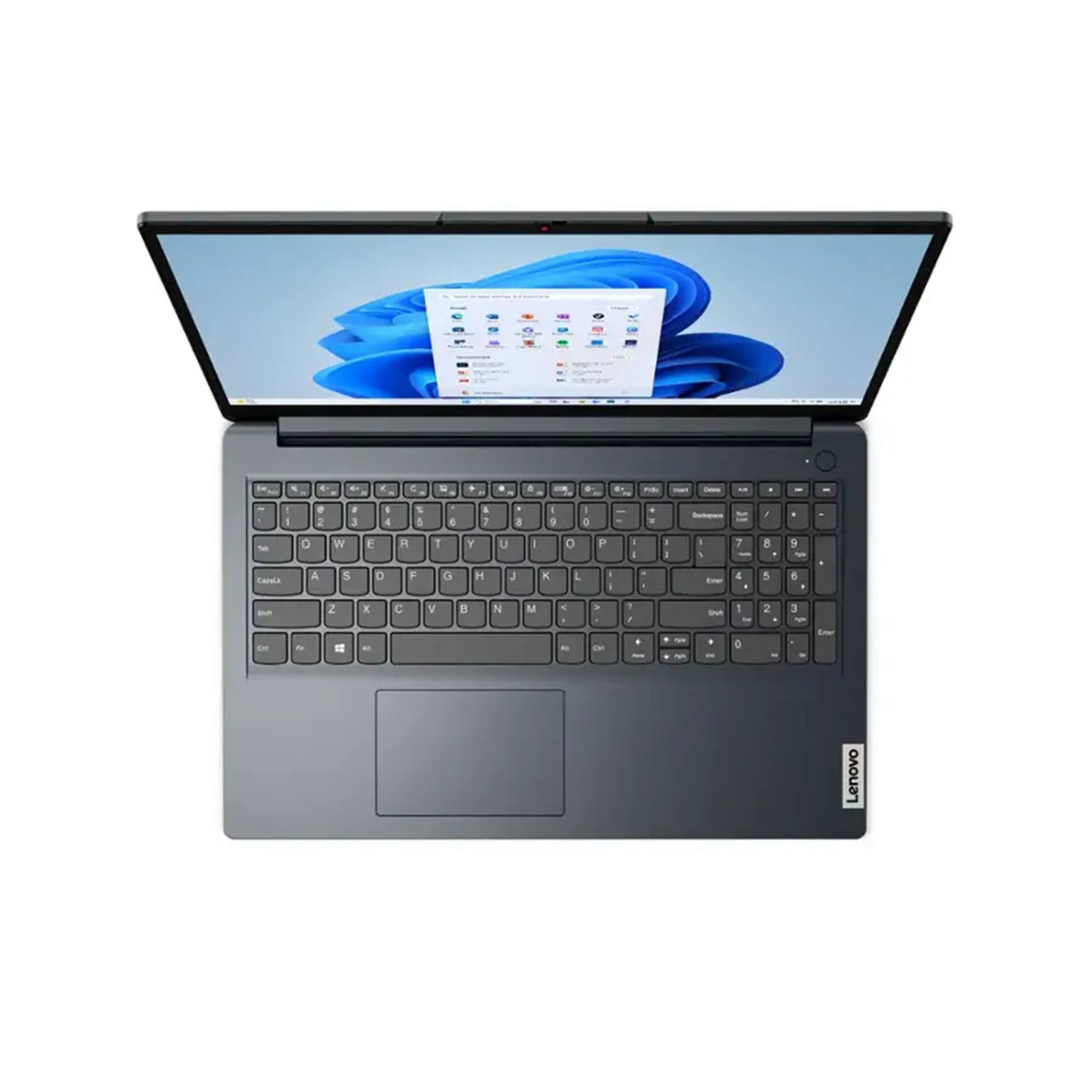 Alt View 5. Lenovo - Lenovo IdeaPad 1i 15.6" FHD Touchscreen Laptop,Intel i5-1335U,8GB RAM,256GB SSD,Iris Xe Graphics,Win 11 Pro,Blue - Blue.
