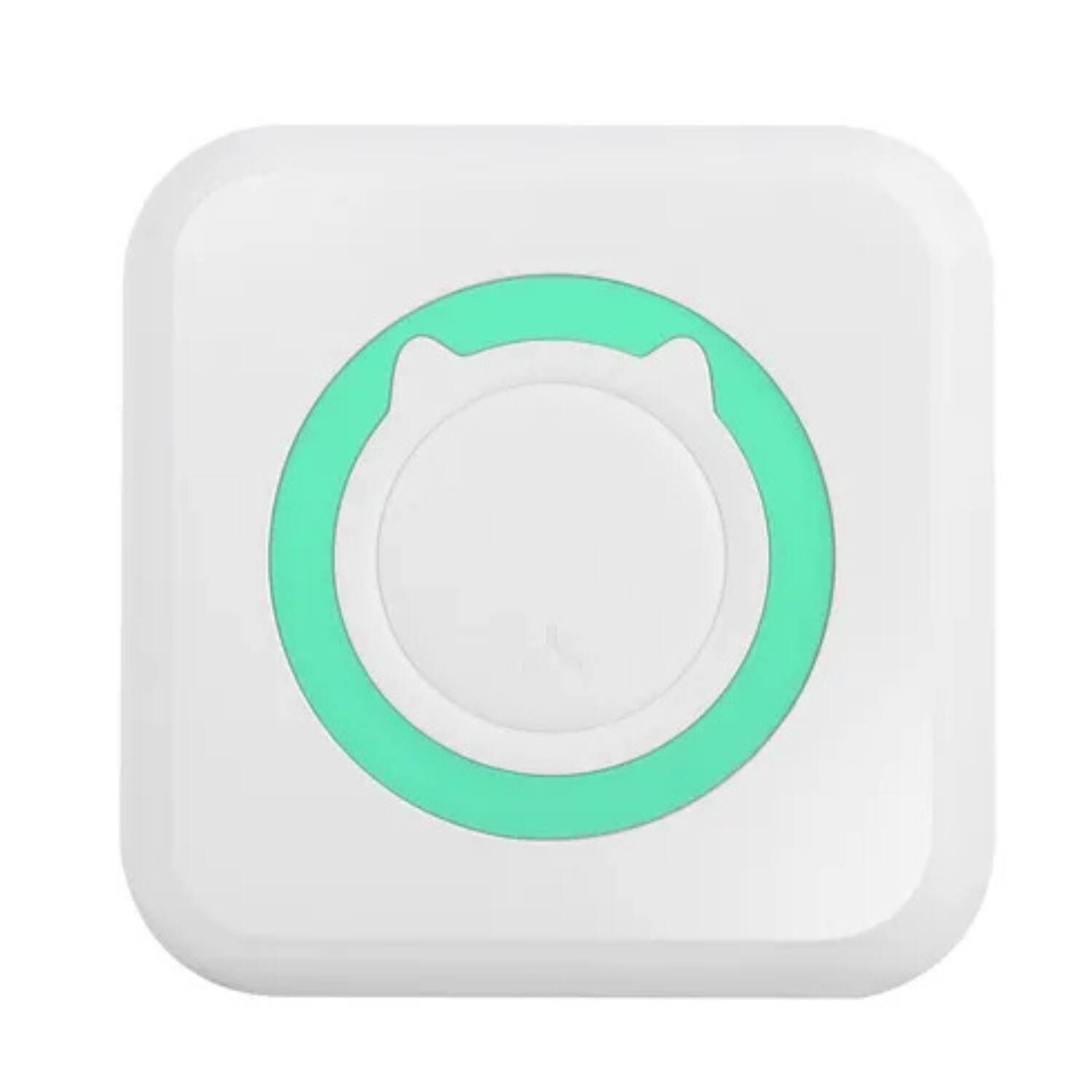 Front. Stock Preferred - Portable Mini Pocket Wireless Thermal Printer - Blue.