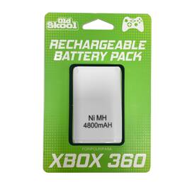 Old Skool - XBOX 360 Battery Pack - WHITE