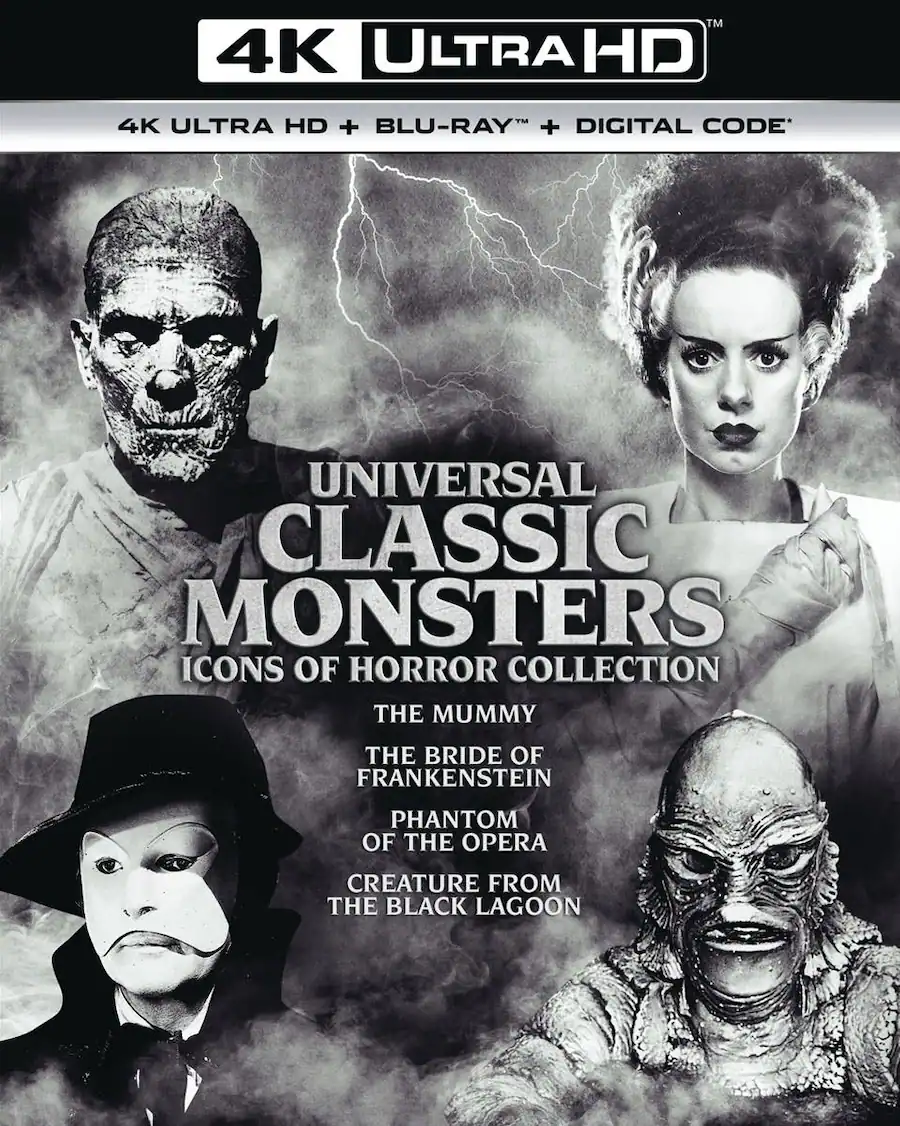 Horror Collection Cover Universal Classic Monsters: Icons of Horror Collection Vol. 2 (4K Ultra ...