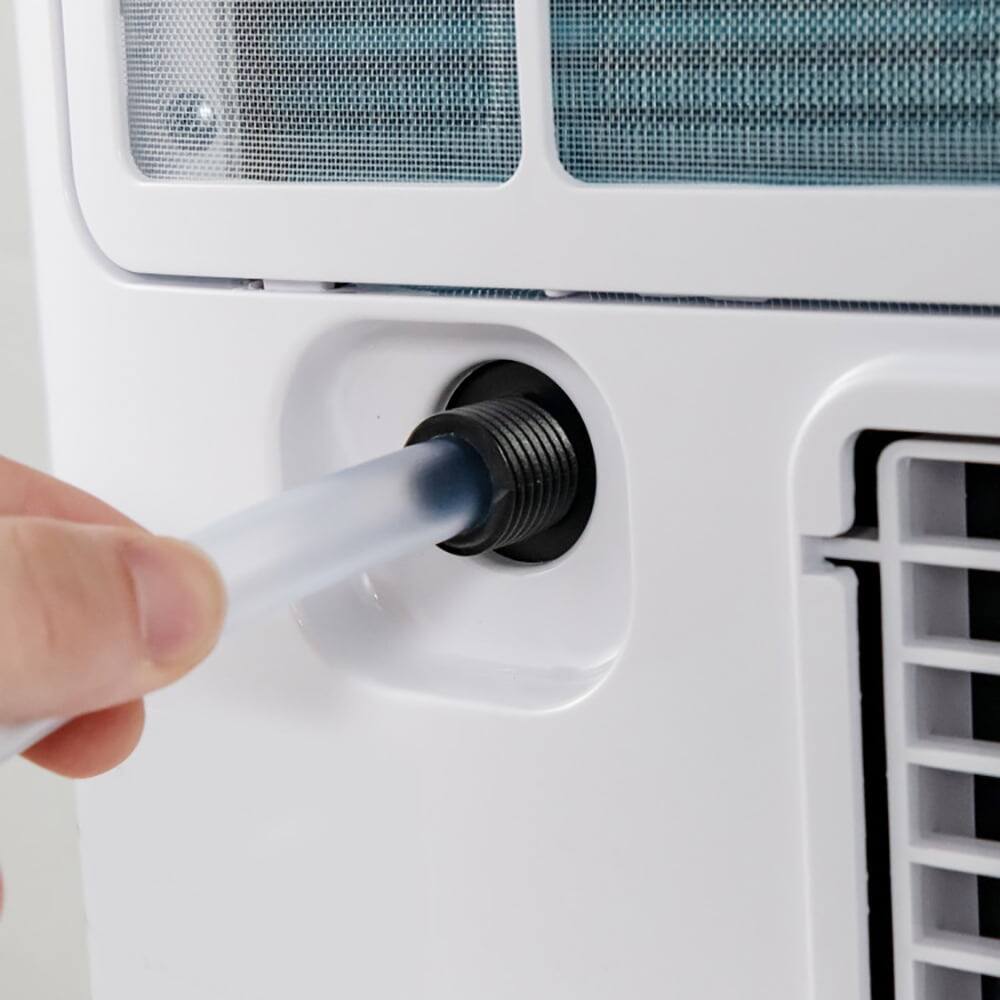 Back. Resenkos - Air Conditioner, Cooler,3-in-1 9000 BTU Air Conditioner with Dehumidifier and 24H Timer-White - White.