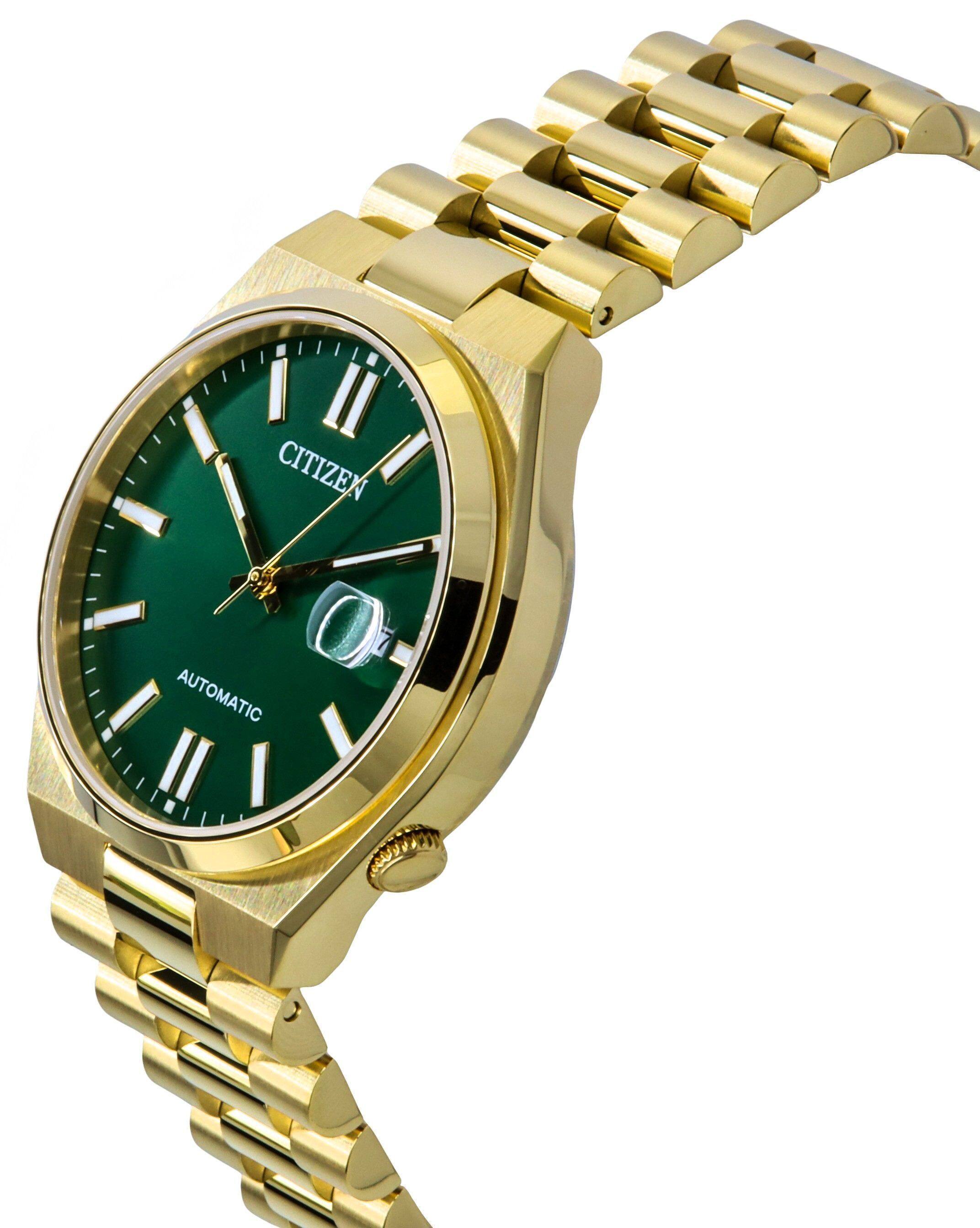 Citizen suyosa Gold Tone Stainless Steel Dial Automatic NJ0152 51X