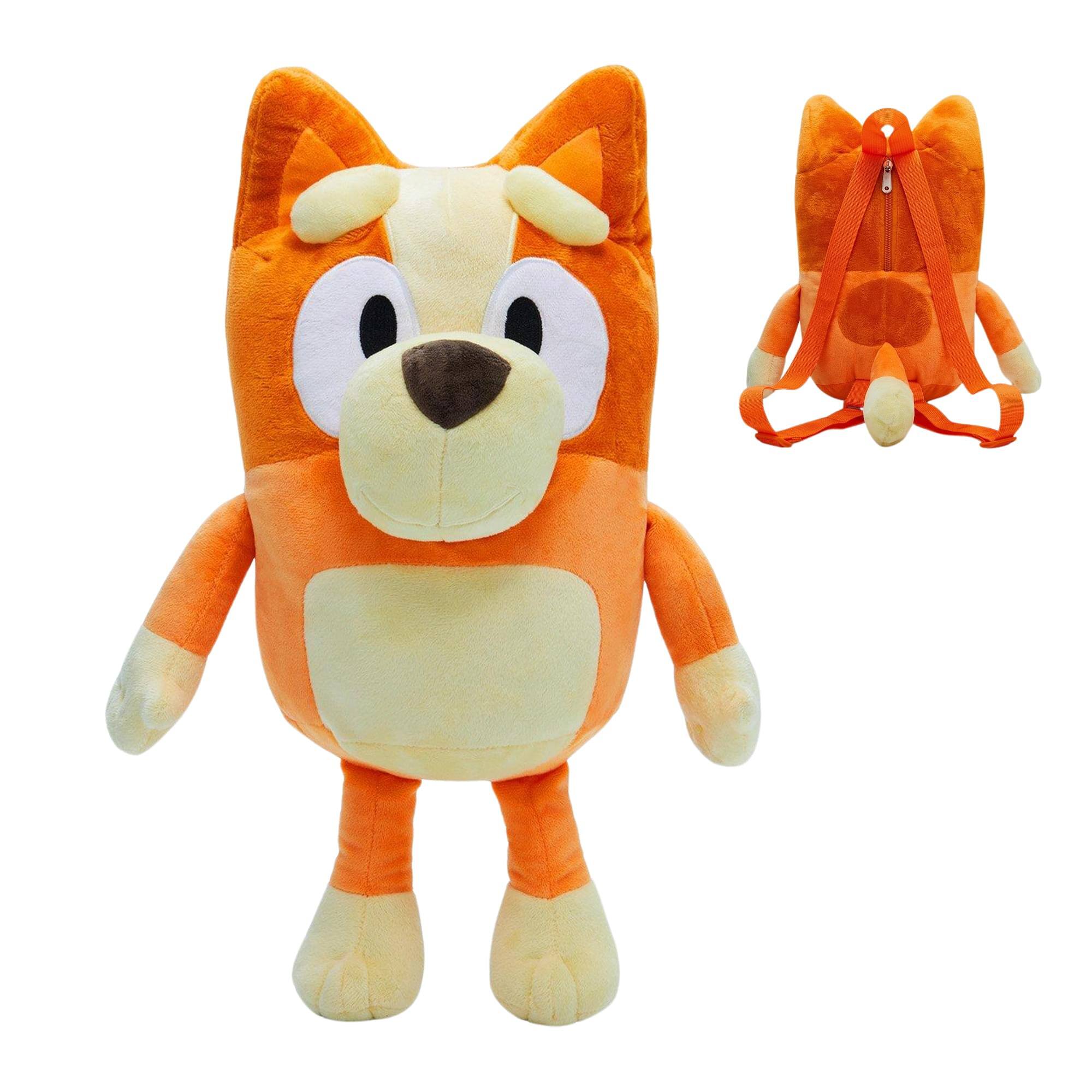 Front. Accessory Innovations Company - Bluey Bingo 18 Inch Plush Backpack - Multi-Color.