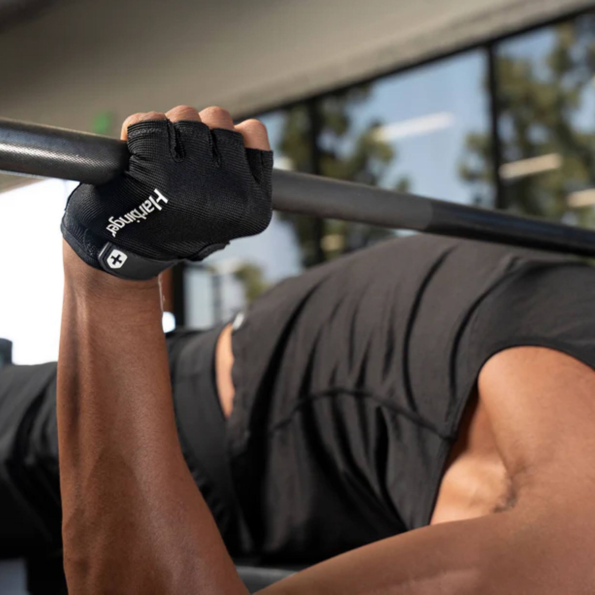 Alt View 2. Harbinger - Harbinger Men's Power Gloves 3.0 - Black - Large - Black.