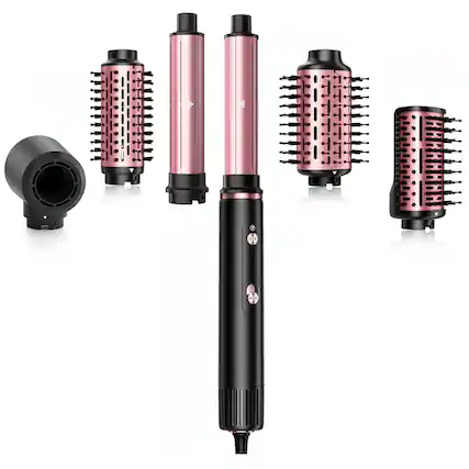 Front. SKIMI - SKIMI 110,000 RPM Brushless Motor Hair Dryer Brush - 5 Muti-Styler for Fast Drying, Curling, Volumizing & Straightening.