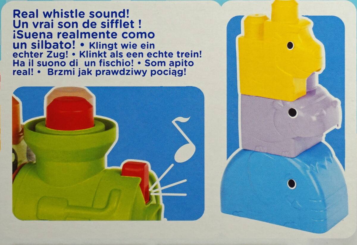 Real whistle sound!  
Un vrai son de sifflet!  
¡Suena realmente como un silbato!  
Klingt wie ein echter Zug!  
Klinkt als een echte trein!  
Ha il suono di un fischi!  
Som apito real!  
Brzmi jak prawdziwy pociąg!