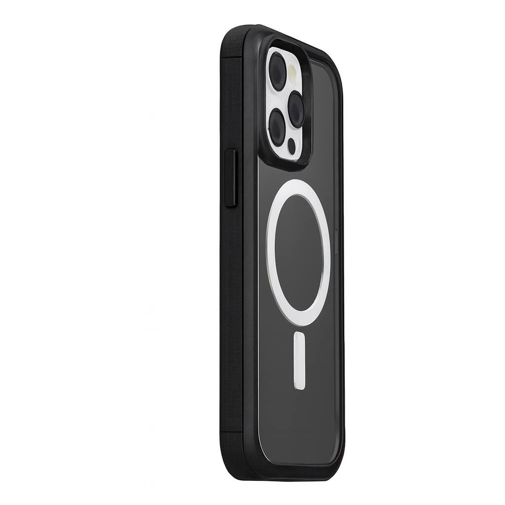 Left. OtterBox - Otterbox Defender Series Xt Clear Case With Magsafe For Iphone 14 Pro Max - Multi.